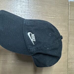 Nike Black and White Logo Cap